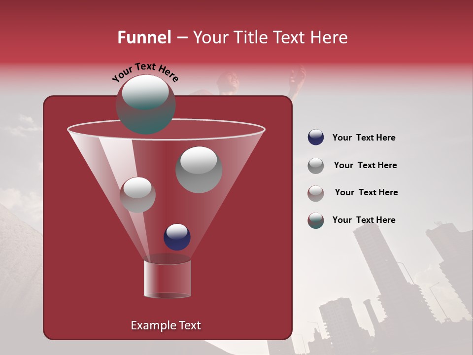 Copy Mid Air Sunset PowerPoint Template