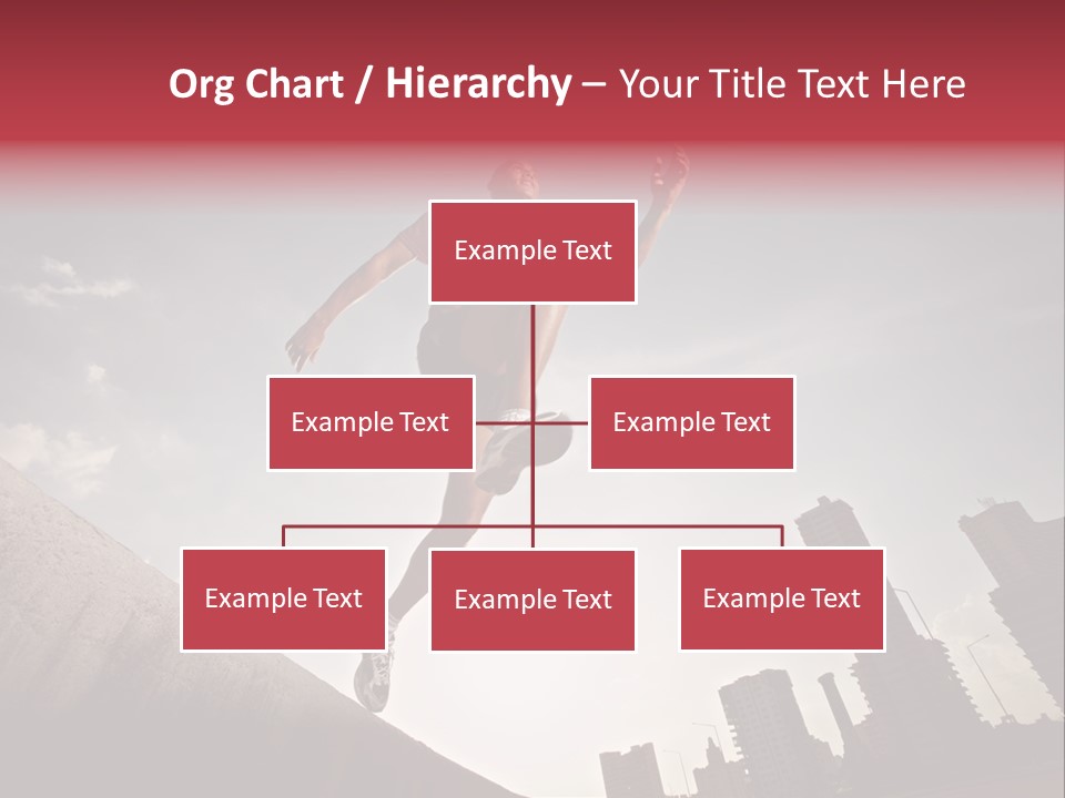 Copy Mid Air Sunset PowerPoint Template