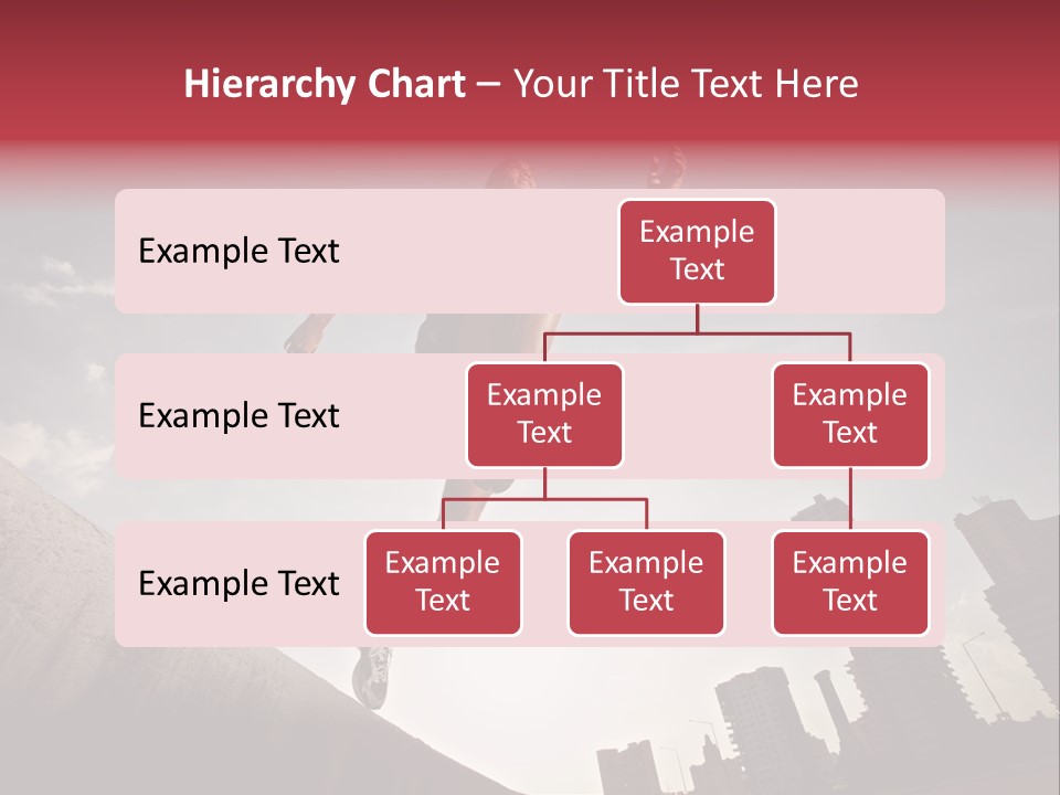 Copy Mid Air Sunset PowerPoint Template
