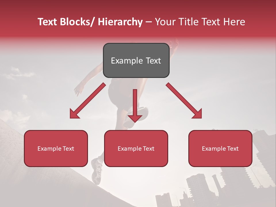 Copy Mid Air Sunset PowerPoint Template