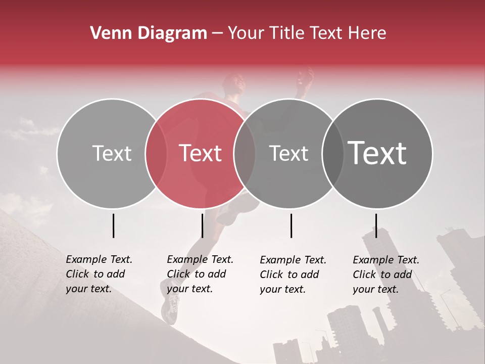 Copy Mid Air Sunset PowerPoint Template