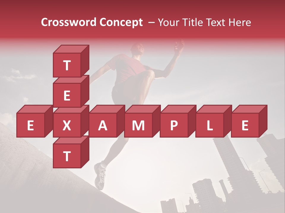 Copy Mid Air Sunset PowerPoint Template