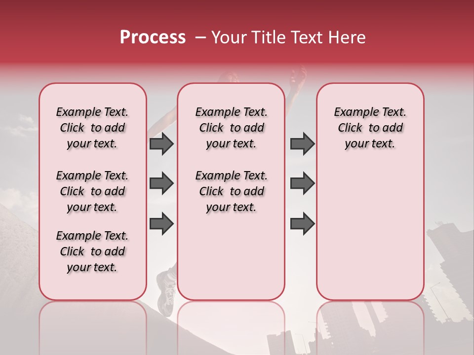 Copy Mid Air Sunset PowerPoint Template