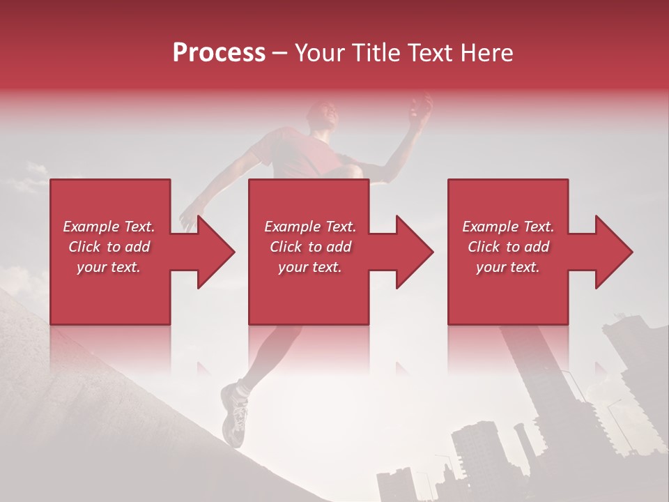Copy Mid Air Sunset PowerPoint Template