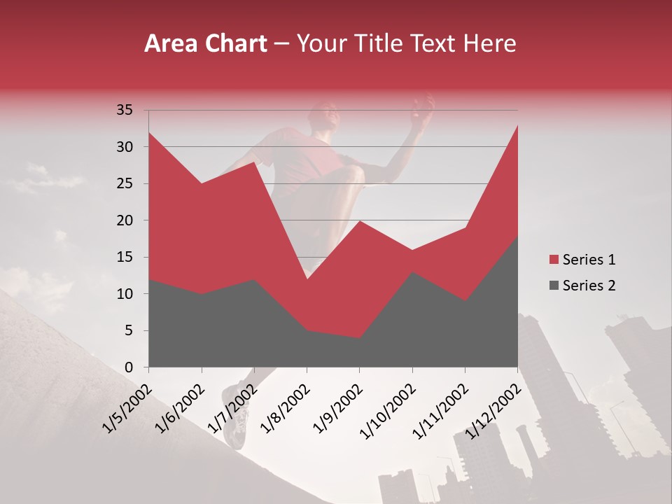 Copy Mid Air Sunset PowerPoint Template