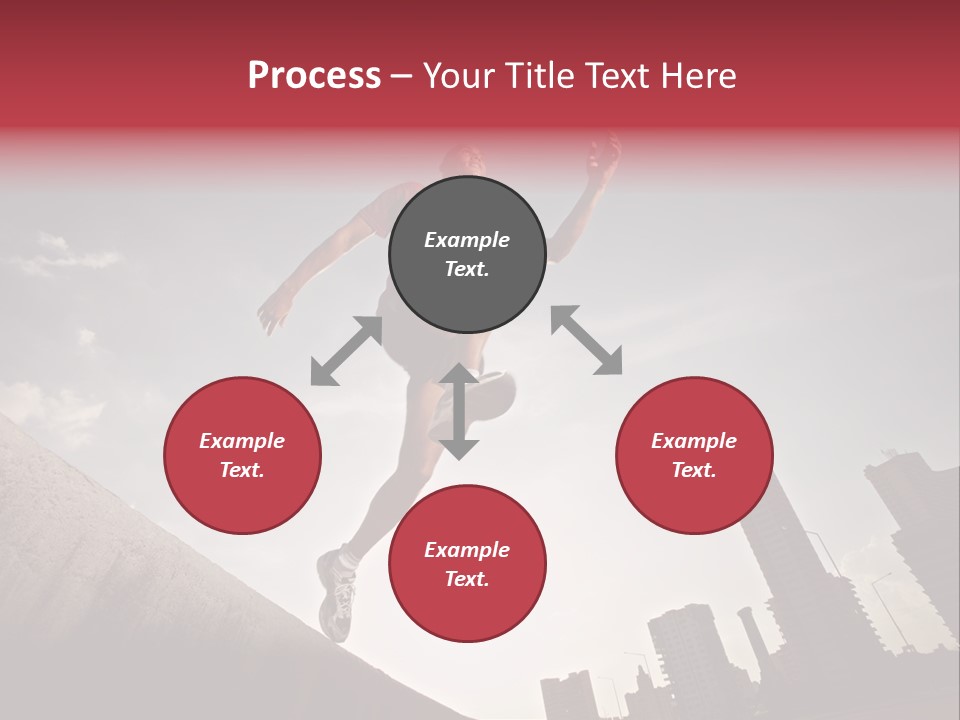 Copy Mid Air Sunset PowerPoint Template