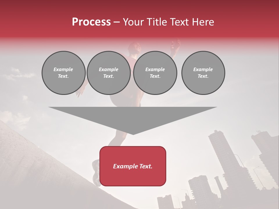 Copy Mid Air Sunset PowerPoint Template