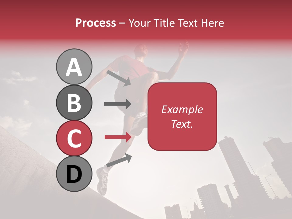 Copy Mid Air Sunset PowerPoint Template