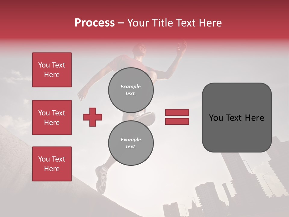 Copy Mid Air Sunset PowerPoint Template