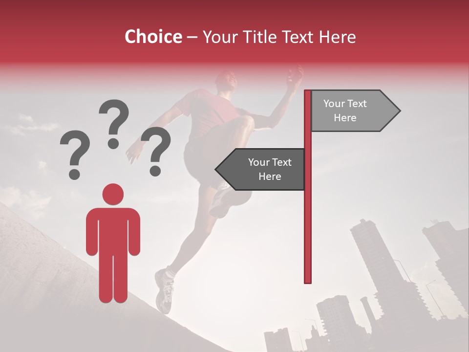 Copy Mid Air Sunset PowerPoint Template