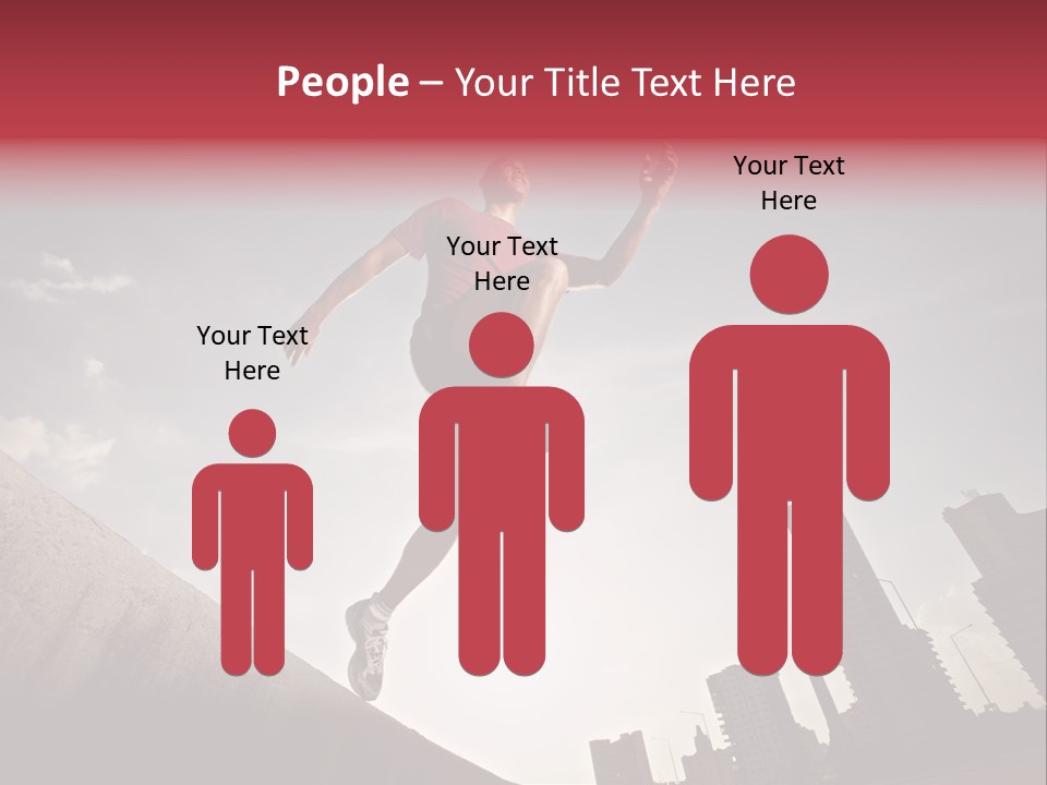 Copy Mid Air Sunset PowerPoint Template