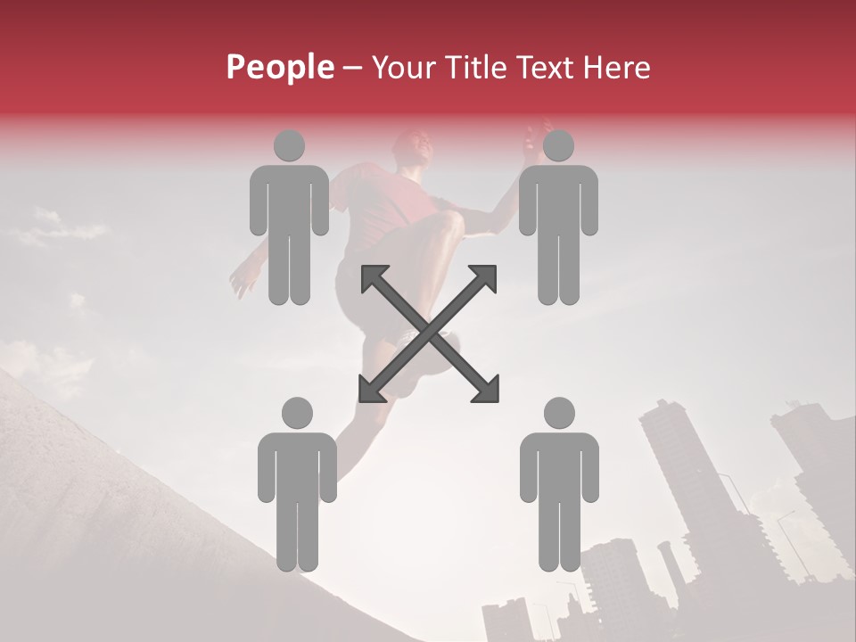 Copy Mid Air Sunset PowerPoint Template