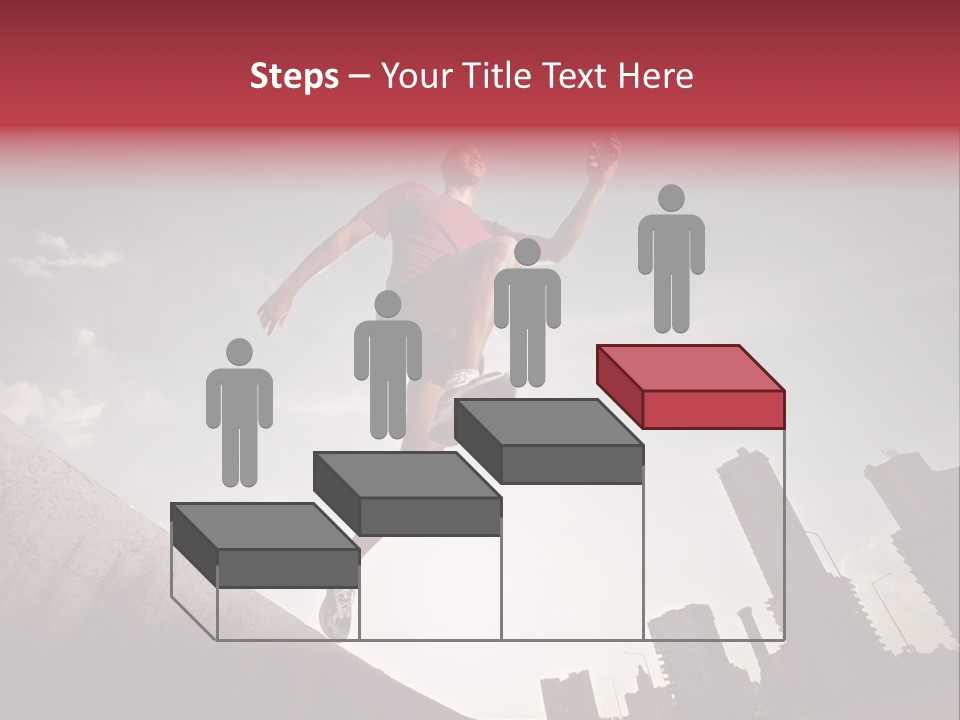 Copy Mid Air Sunset PowerPoint Template