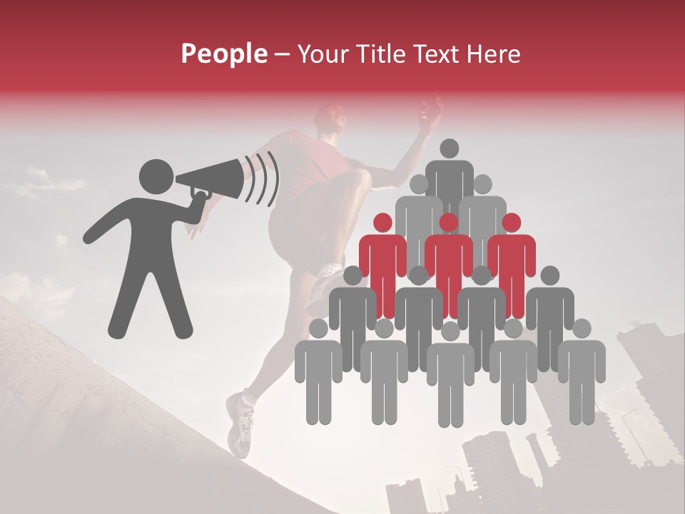 Copy Mid Air Sunset PowerPoint Template