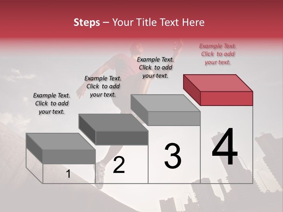 Copy Mid Air Sunset PowerPoint Template
