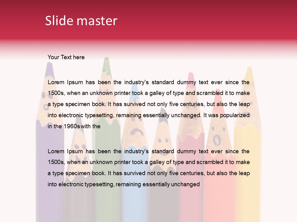 Green Background Happy PowerPoint Template