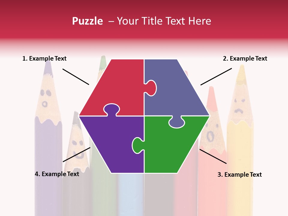 Green Background Happy PowerPoint Template