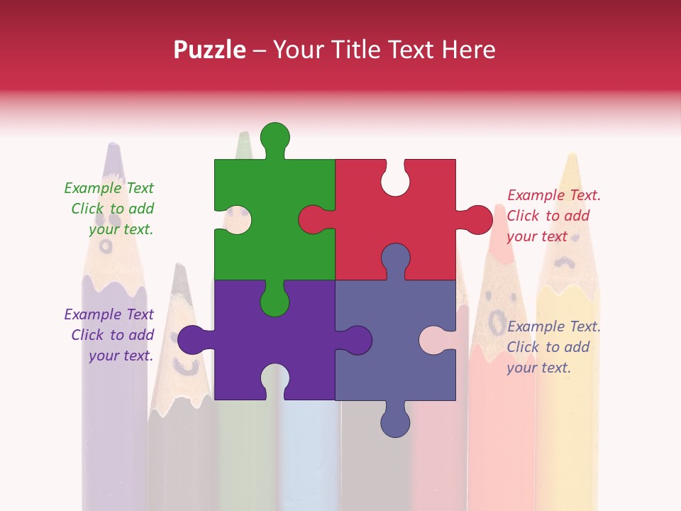 Green Background Happy PowerPoint Template