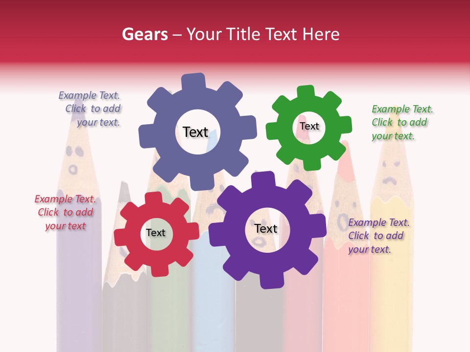 Green Background Happy PowerPoint Template