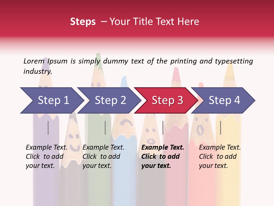 Green Background Happy PowerPoint Template