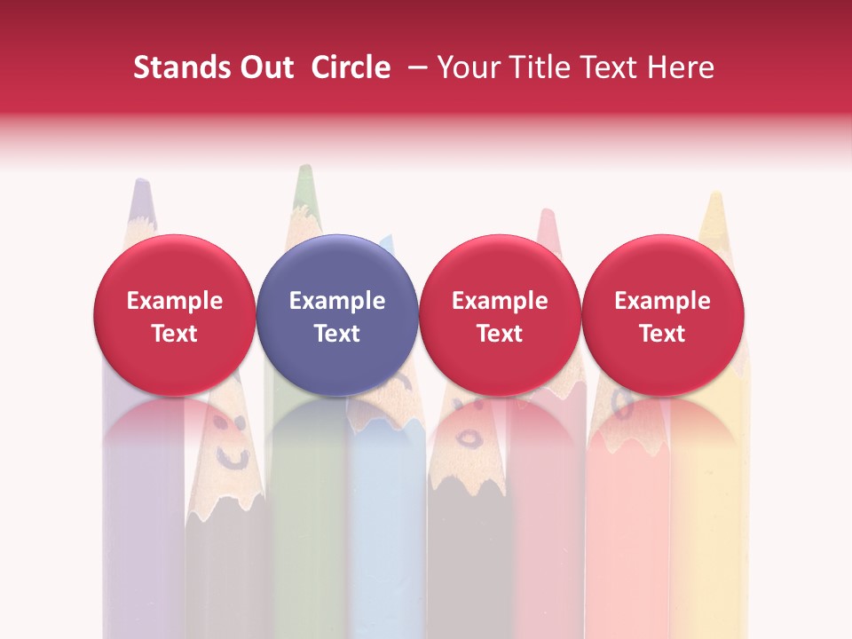 Green Background Happy PowerPoint Template