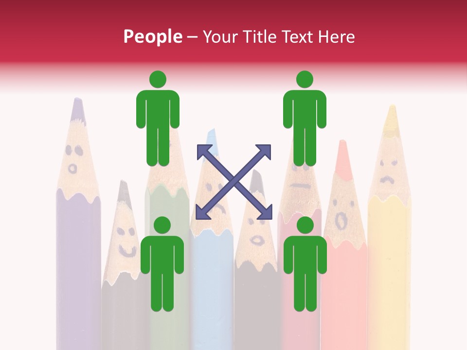 Green Background Happy PowerPoint Template