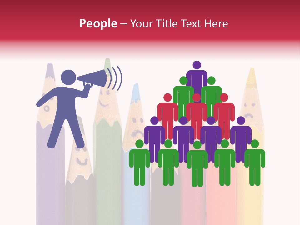 Green Background Happy PowerPoint Template