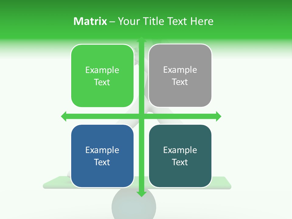 Balance Competitive Concentration PowerPoint Template