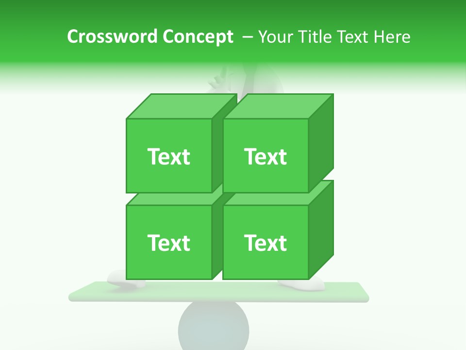 Balance Competitive Concentration PowerPoint Template