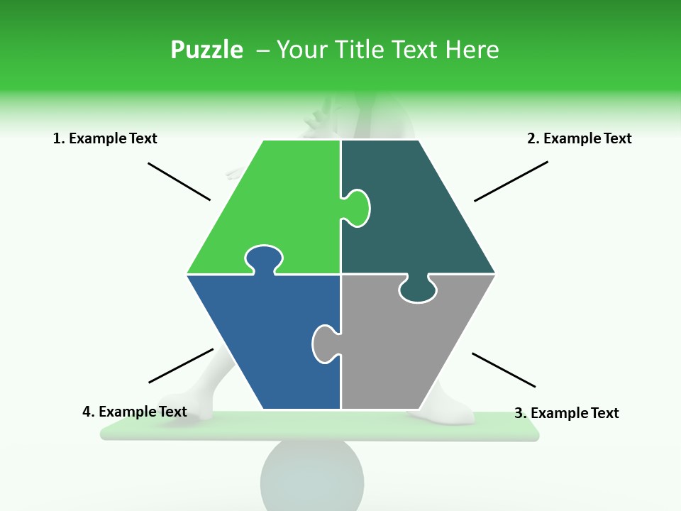 Balance Competitive Concentration PowerPoint Template