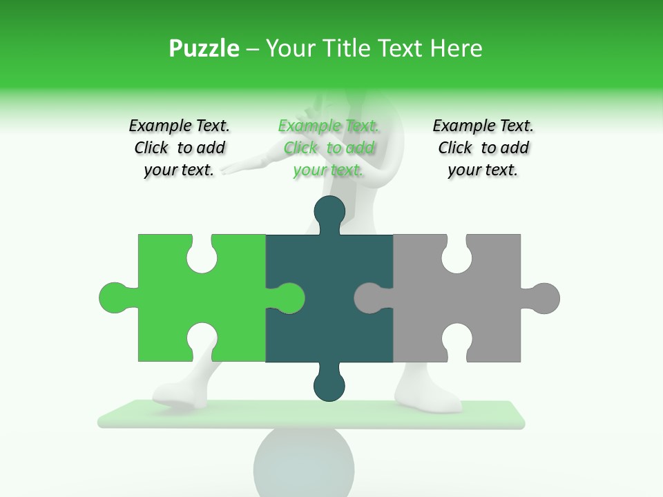 Balance Competitive Concentration PowerPoint Template