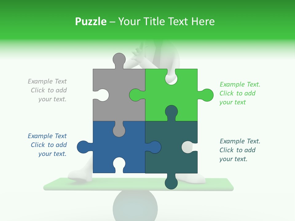Balance Competitive Concentration PowerPoint Template