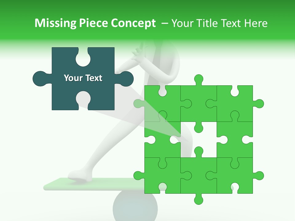 Balance Competitive Concentration PowerPoint Template