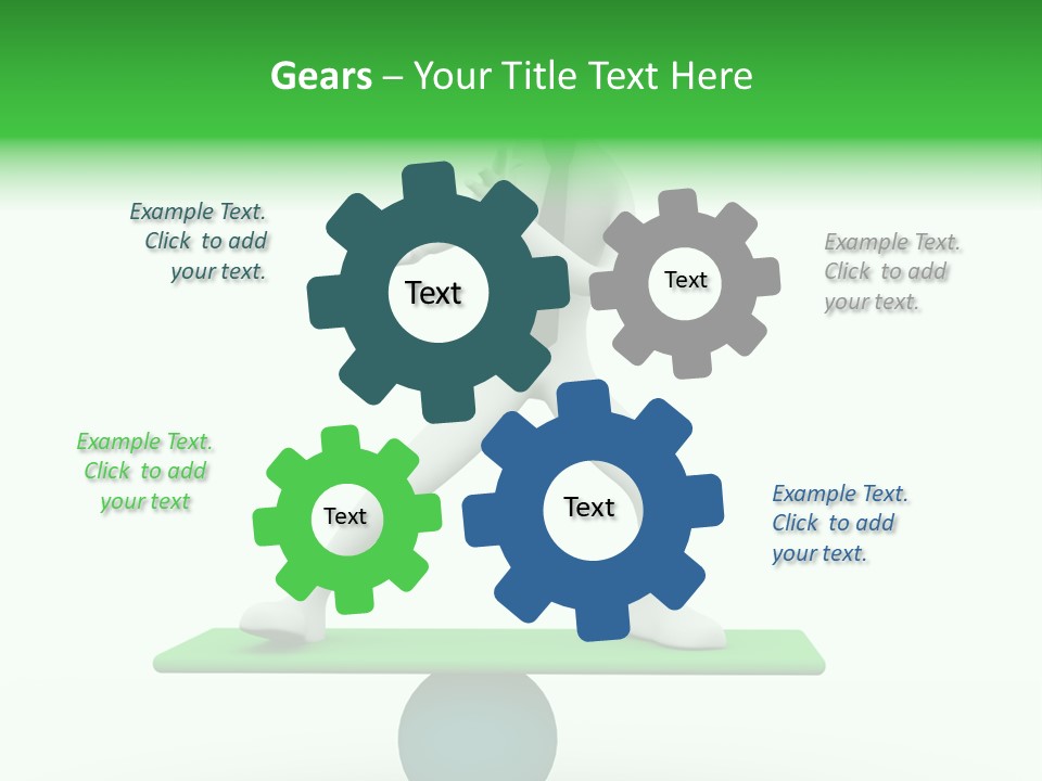 Balance Competitive Concentration PowerPoint Template