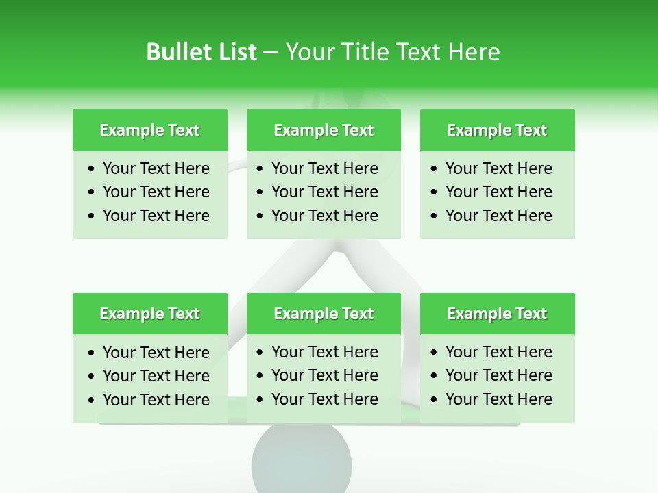 Balance Competitive Concentration PowerPoint Template