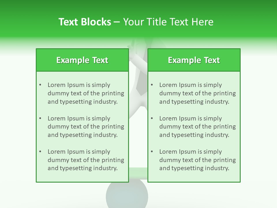 Balance Competitive Concentration PowerPoint Template