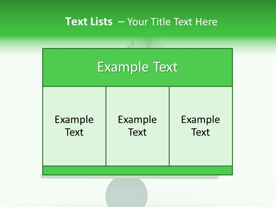 Balance Competitive Concentration PowerPoint Template
