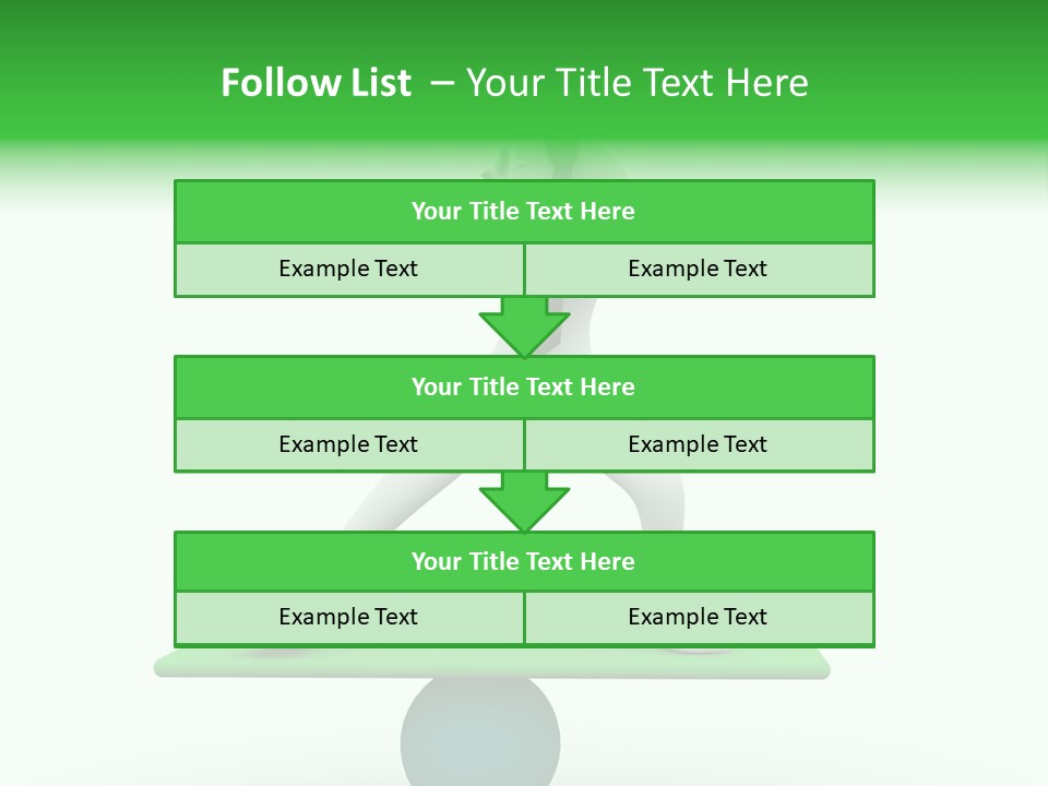 Balance Competitive Concentration PowerPoint Template