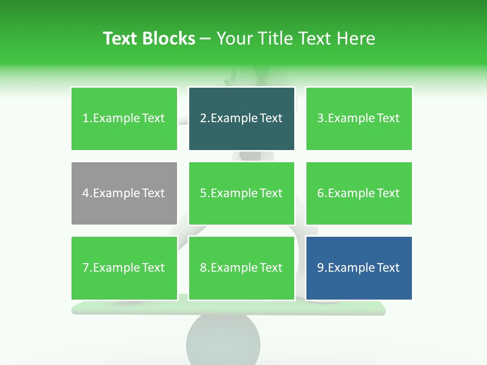 Balance Competitive Concentration PowerPoint Template