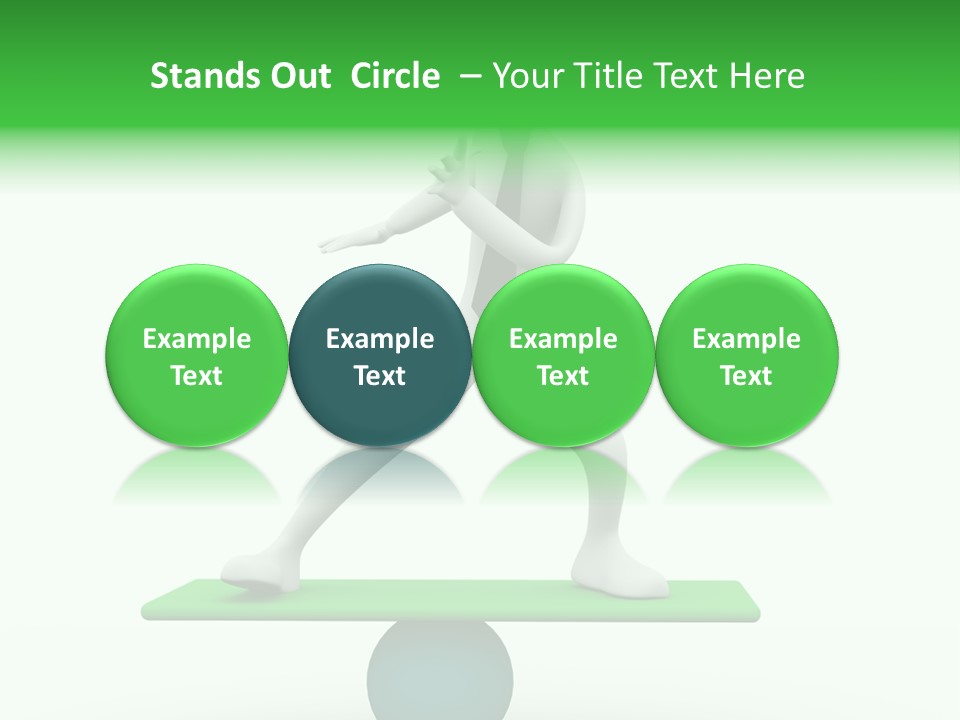 Balance Competitive Concentration PowerPoint Template