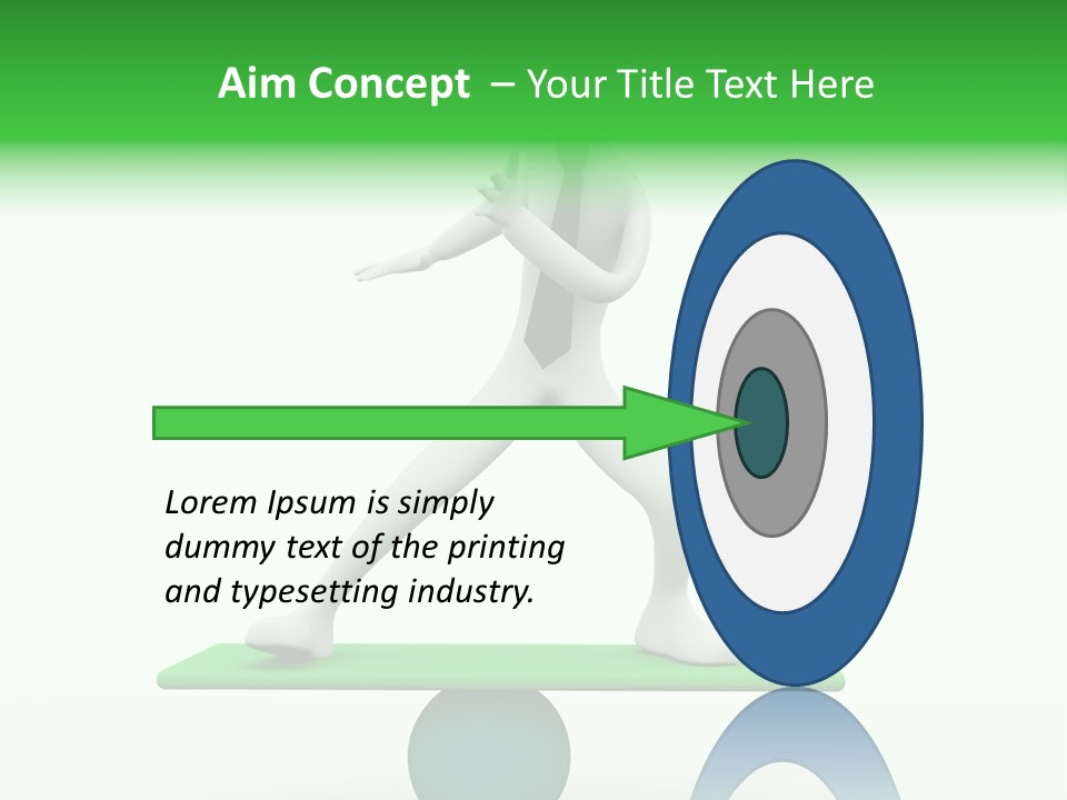 Balance Competitive Concentration PowerPoint Template