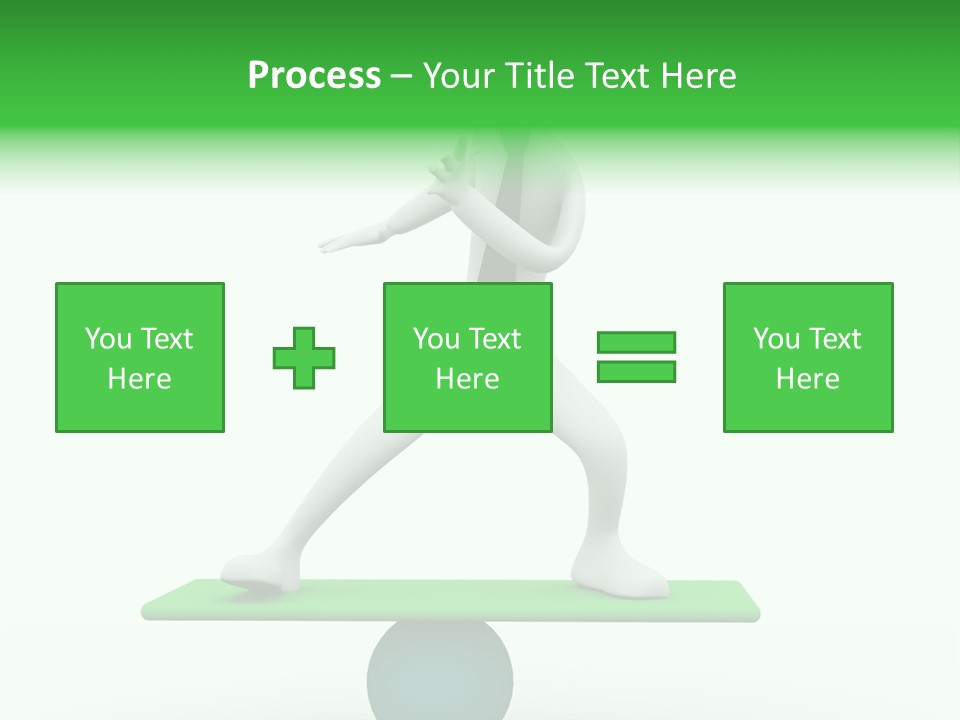 Balance Competitive Concentration PowerPoint Template
