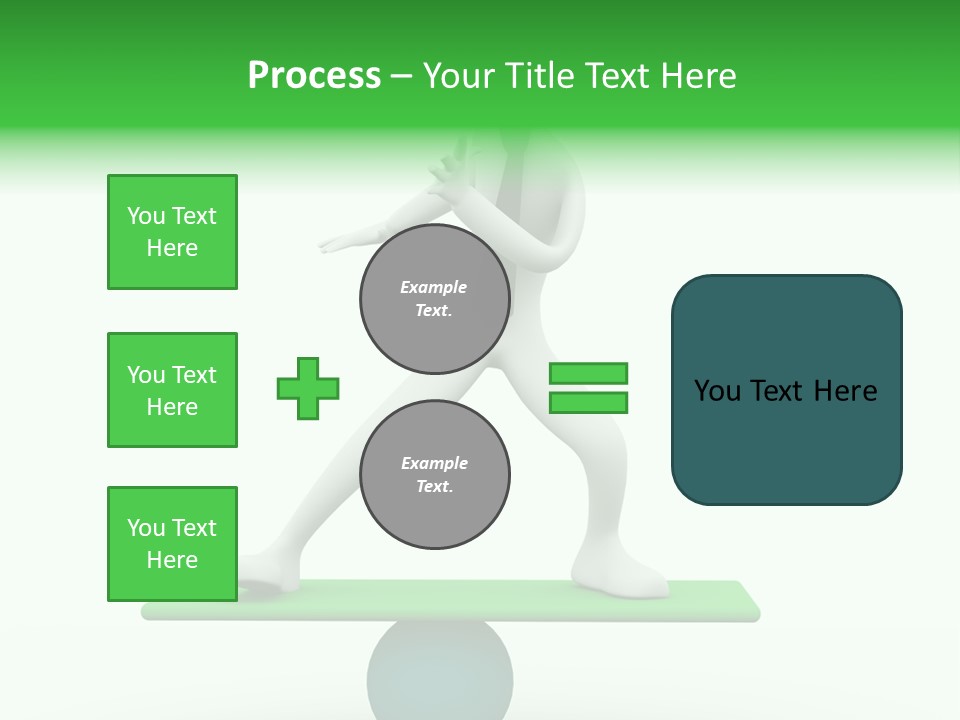 Balance Competitive Concentration PowerPoint Template