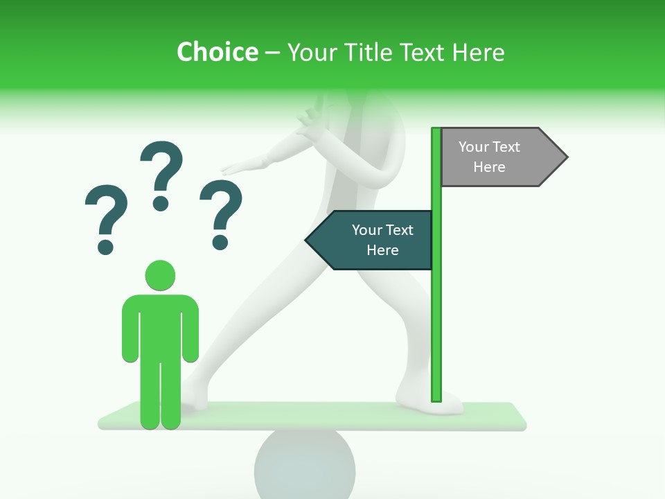 Balance Competitive Concentration PowerPoint Template