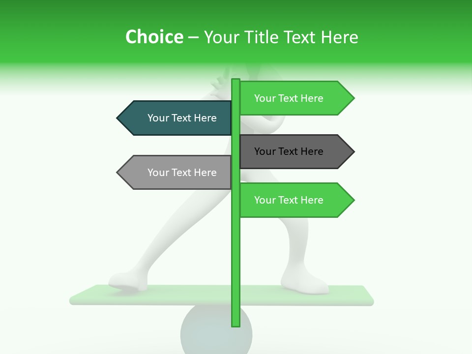 Balance Competitive Concentration PowerPoint Template