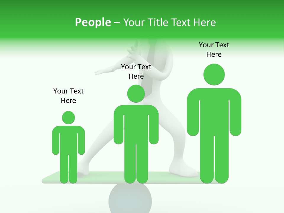 Balance Competitive Concentration PowerPoint Template