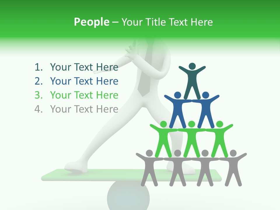 Balance Competitive Concentration PowerPoint Template