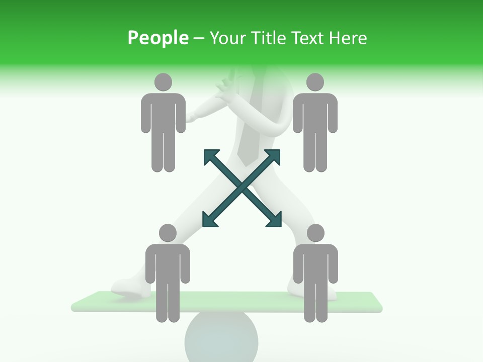 Balance Competitive Concentration PowerPoint Template