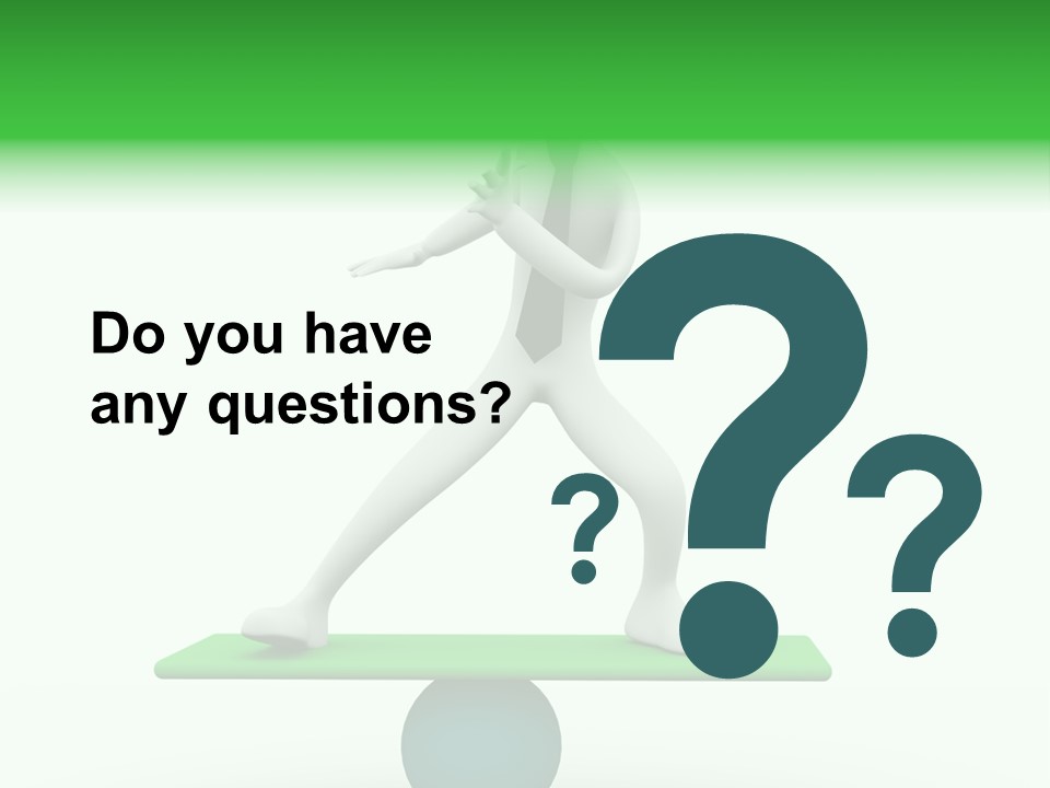 Balance Competitive Concentration PowerPoint Template