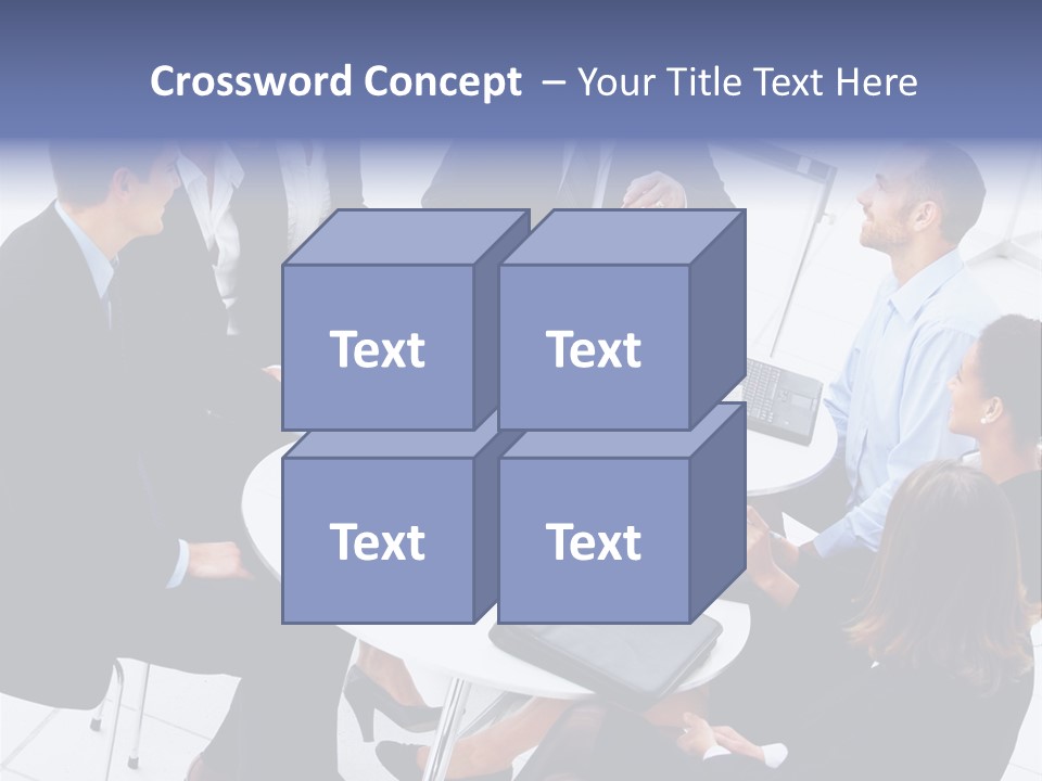 Writing Happy Figure PowerPoint Template